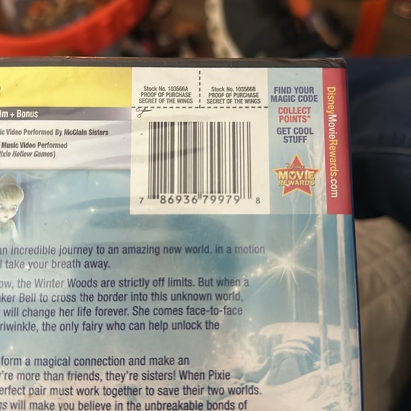 Disney Secret of the Wings DVD NIB - Picture 5 of 5